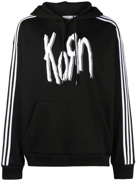 Hanorac cu glugă Adidas cu broderie
