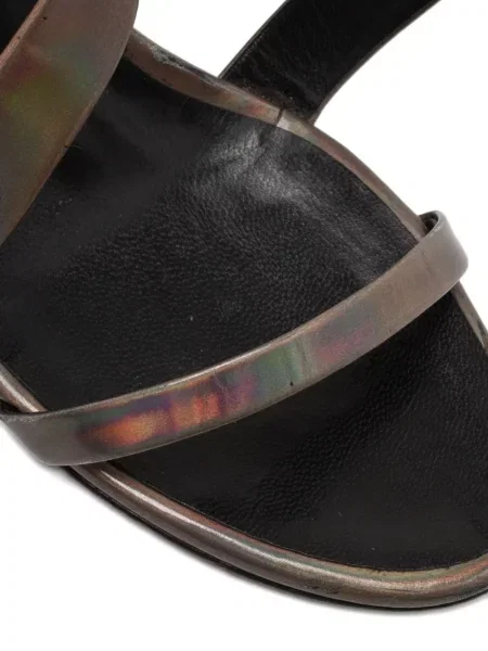 Δερμάτινα σανδάλια Proenza Schouler γκρι
