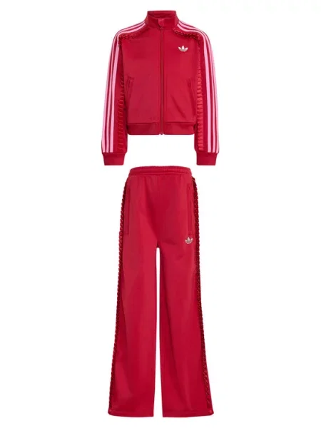 Adidas Анцуг Firebird Loose Tracksuit червен