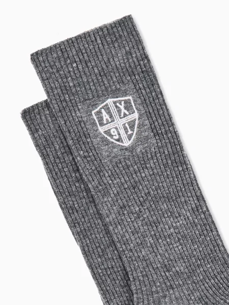 Носки Armani Exchange серые