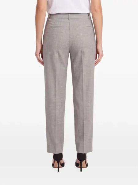 Pantaloni Brunello Cucinelli în carouri gri