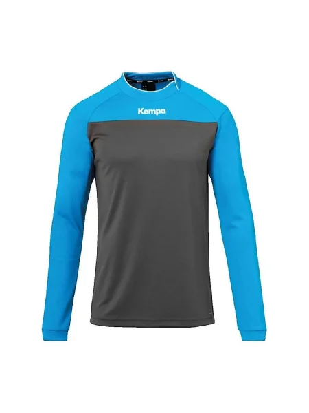 Tricou mânecă lungă Kempa albastru