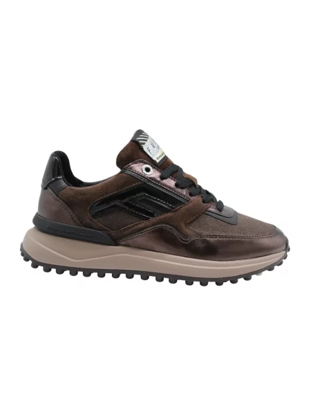 Sneakersy Floris Van Bommel brązowe