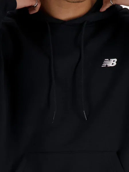 Флісове худі New Balance чорне