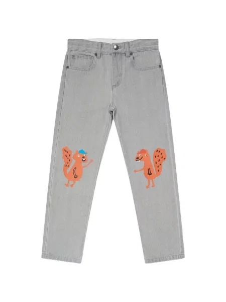 Jeansy dziecięce Stella Mccartney szare
