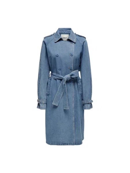 Kurtka jeansowa Only niebieska