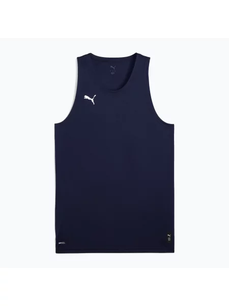 Футболка футбольна PUMA teamJAWS Starter Jersey puma navy темно-синя