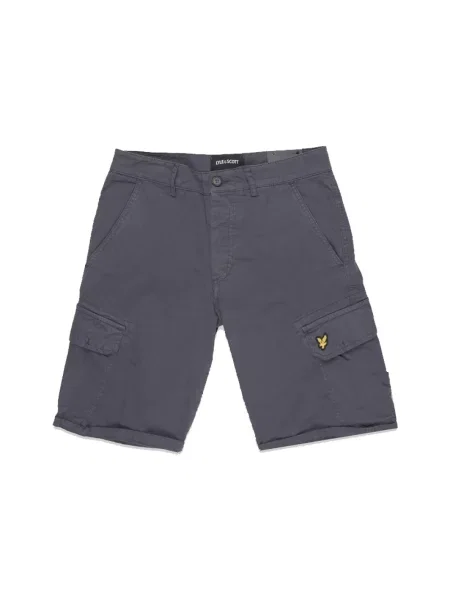Krótkie bermudy Lyle & Scott niebieskie