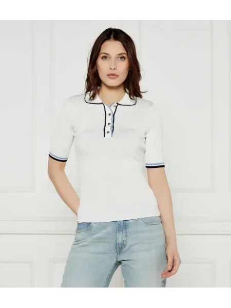 Guess Bluză alb