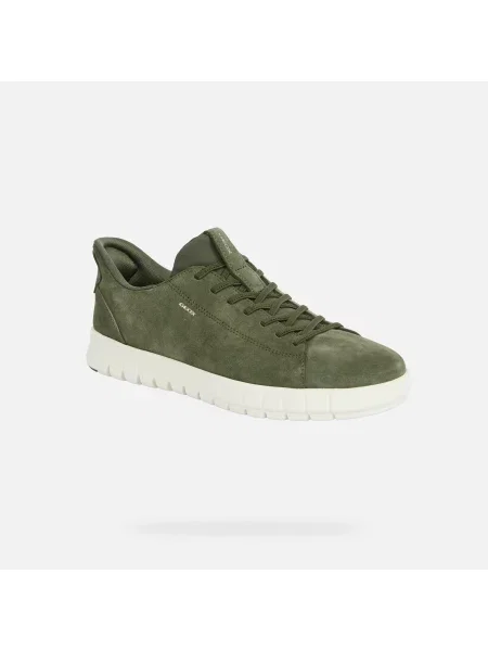 Sneakerși Geox alb