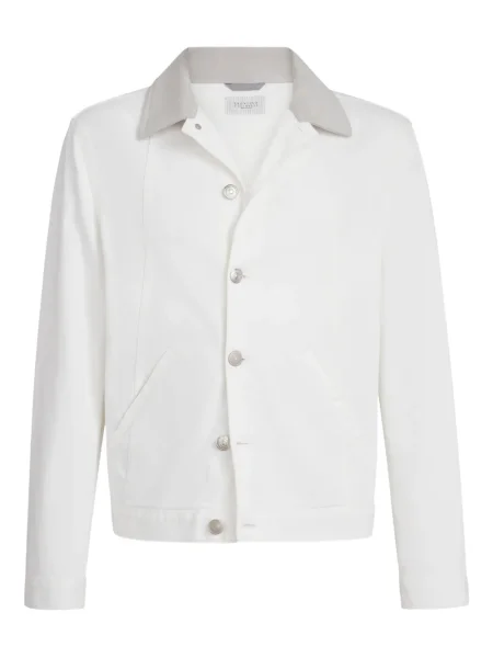 Дънково яке Brunello Cucinelli бяло