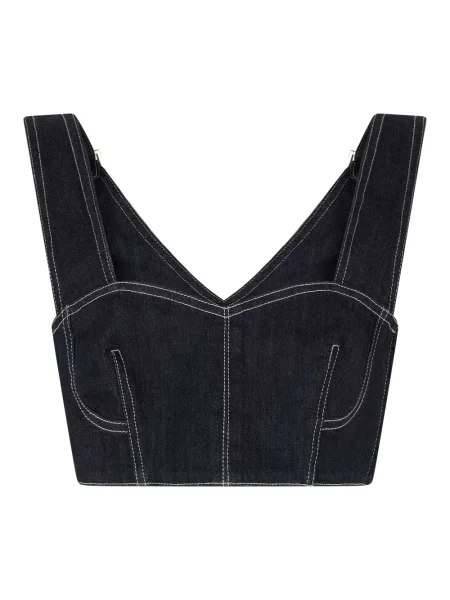 Top Alberta Ferretti niebieski