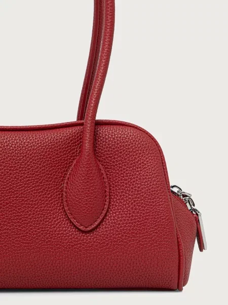 Calvin Klein torebka bagietka czerwona
