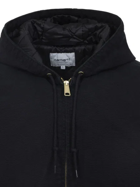 Geacă Carhartt Wip cu glugă negru