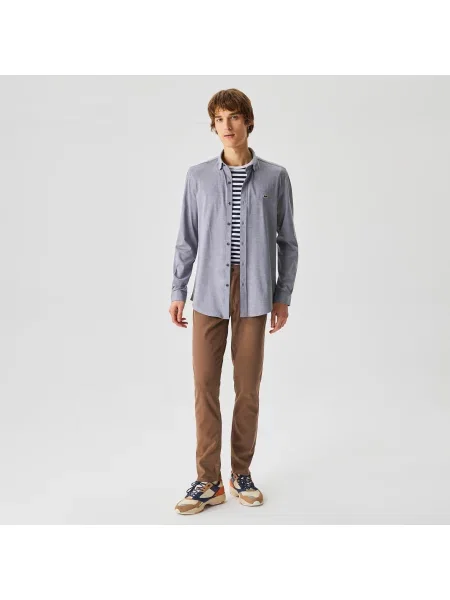 Lacoste Koszula Lacoste szara