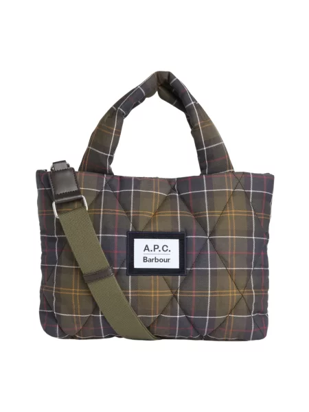 Torebka crossbody Barbour w kratę