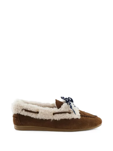 Pantofi loafer Toral Shoes din piele de oaie maro