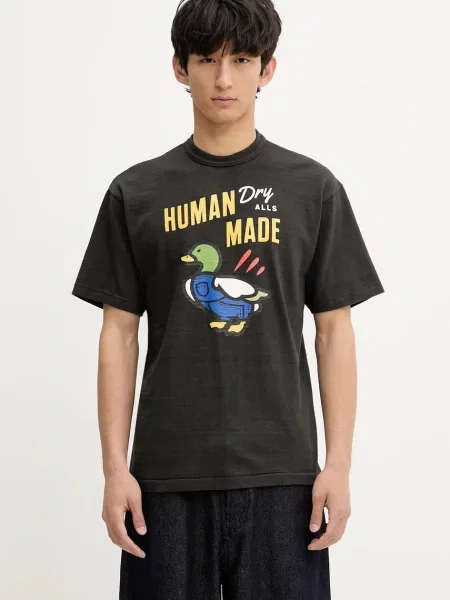 Human Made t-shirt z nadrukiem czarny