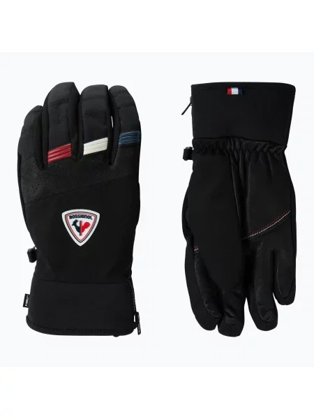Mănuși de schi pentru bărbați Rossignol Strato R-Shell Dry black negru