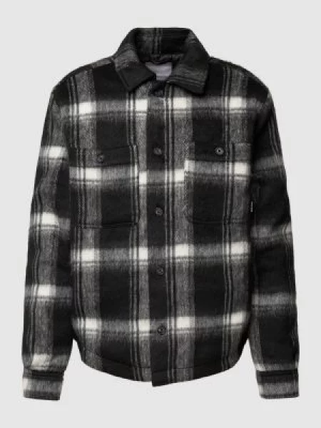 Kurtka koszulowa ze wzorem w szkocką kratę Lindbergh