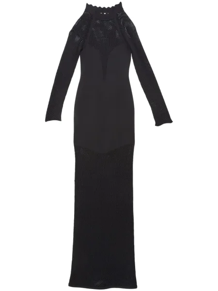 Rochie Fleur Du Mal tricotate de costum negru