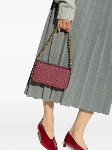 Sneakerși Michael Michael Kors din piele negru