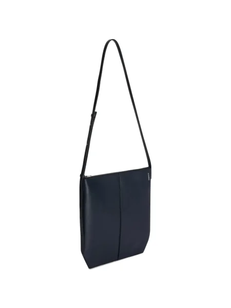 Geantă crossbody Jil Sander din piele albastru