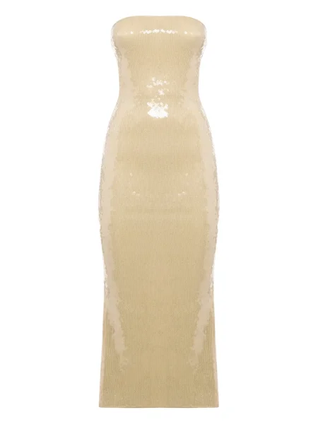 Rochie midi Oseree până la genunchi de costum