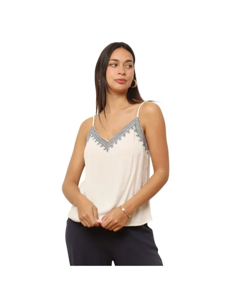 Top La Modeuse albastru