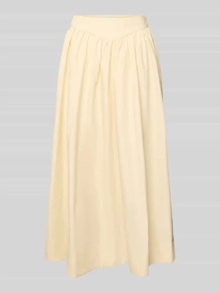 Spódnica midi z bocznym zamkiem błyskawicznym model SALLY' Topshop