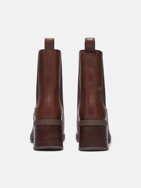 Кожаные ботинки челси Timberland коричневые