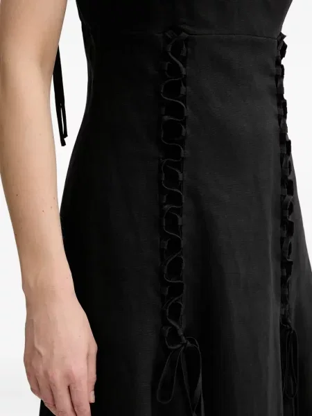 Rochie maxi Twinset de costum negru
