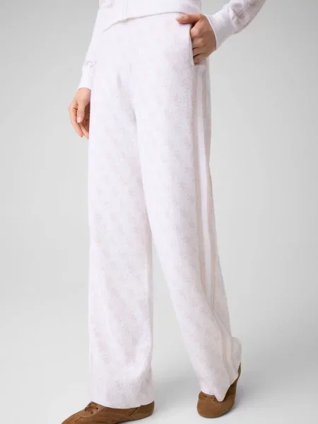GUESS ACTIVE Pantaloni de tricot Aneira | Relaxed fit cu adaos de lână