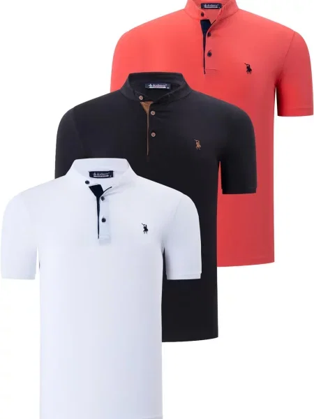 Tricou polo Dewberry negru