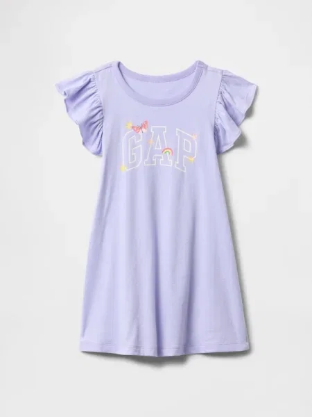 Gap Rochie de zi Violet alb