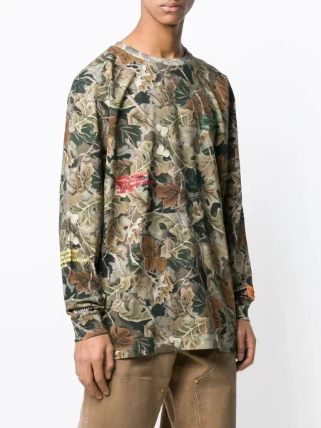 Cămașă Heron Preston cu imagine verde