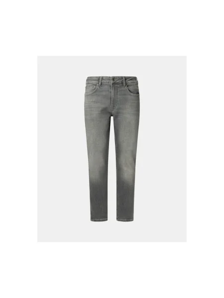 Blugi conici Pepe Jeans albastru