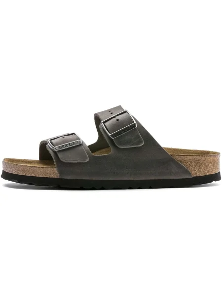 Kožené tenisky Birkenstock hnedá