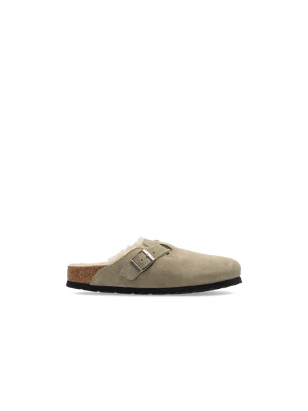 Klapki Birkenstock beżowe