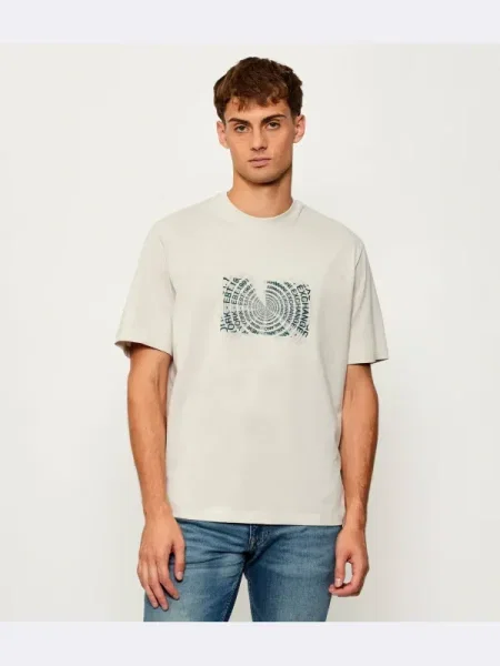 Armani Exchange Tricou bej