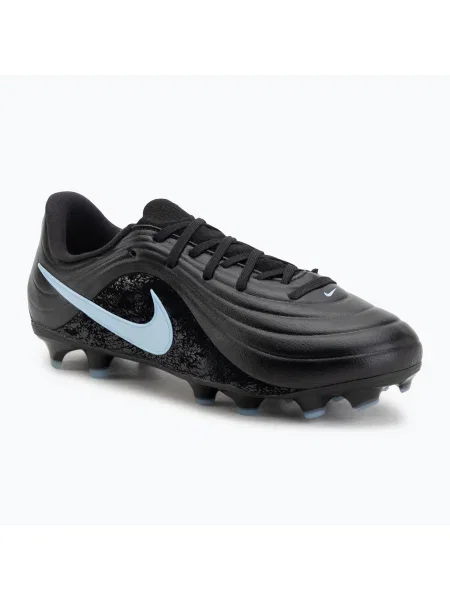 Încălțăminte de fotbal pentru copii Nike Tiempo Maestro Academy Jr FG/MG black/ice blue negru