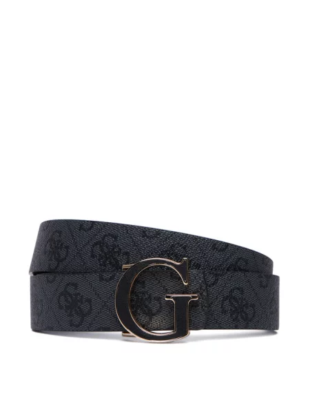 Pasek Guess czarny