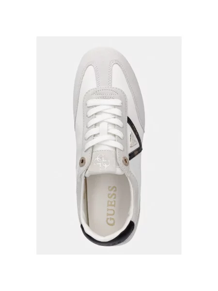Sneakersy Guess skórzane białe