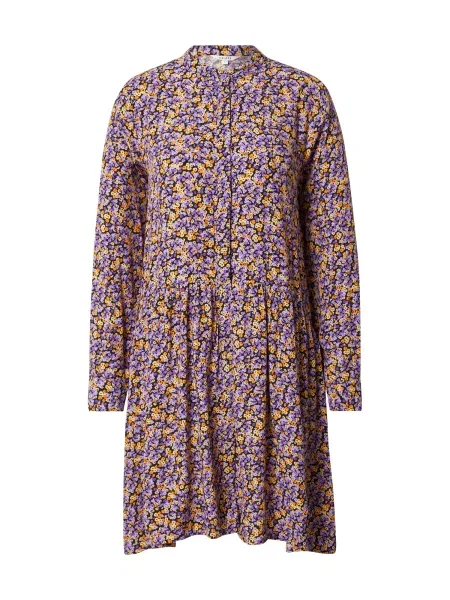 Mbym Rochie tip bluză Meera / mov deschis / lila / galben închis / galben deschis negru