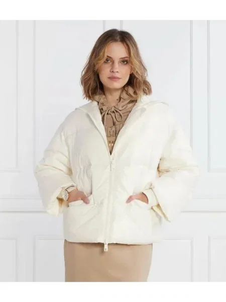 Armani Exchange De puf geacă alb