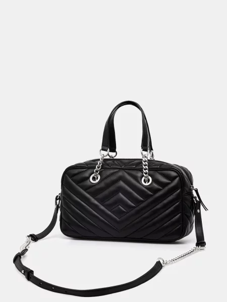 Armani Exchange táska női műbőr fekete