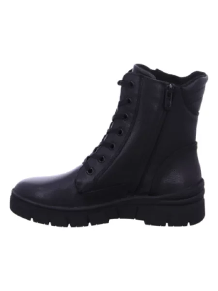 Botki Caprice zamszowe casual czarne