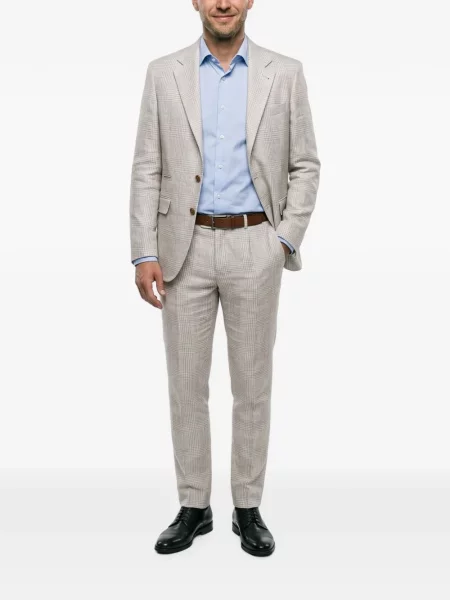 Costum Brunello Cucinelli de in în carouri