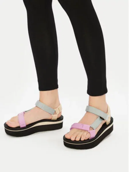 Teva Sandale Flatform Universal siva