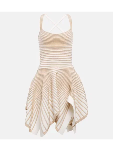 Rochie Alaïa bej